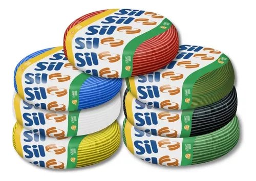 Rolos de fios SIL coloridos